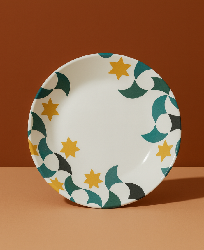 Plato llano con ala Plato llano con ala